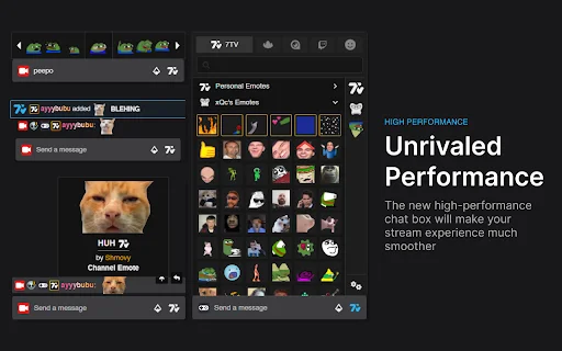 I-download ang 7TV Para sa Twitch at YouTube – Pinakamahusay na Emotes - Screenshot 1