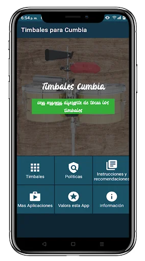 I-download ang Timbales Cumbia: Pinakamahusay na Percussion App - Screenshot 14