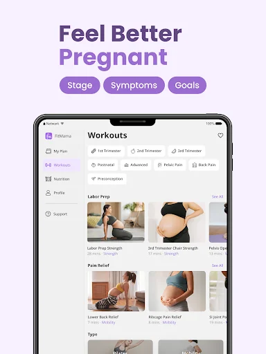 I-download ang FitMama: Pregnancy & Postnatal – Fitness App PH - Screenshot 11