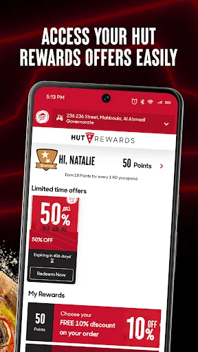 I-download ang Pizza Hut KWT App – Mag-order ng Pizza Online - Screenshot 3
