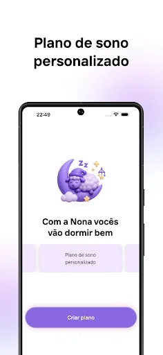 I-download ang Nona – Assistente para Bebês: Gabay sa Pagtulog - Screenshot 8