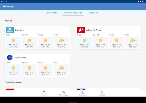 I-download ang Esquiades.com – Ski at Hotels para sa Bakasyon - Screenshot 23