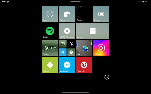 I-download ang METROV Launcher – Damhin ang Metro UI nang Libre - Screenshot 12