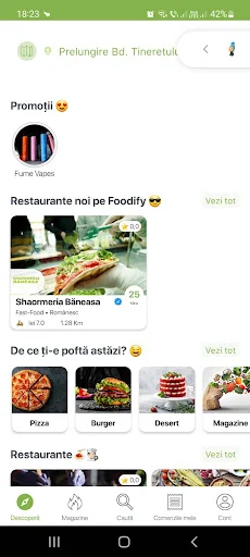 I-download ang Foodify.ro para sa Mabilis na Pag-order ng Pagkain - Screenshot 2