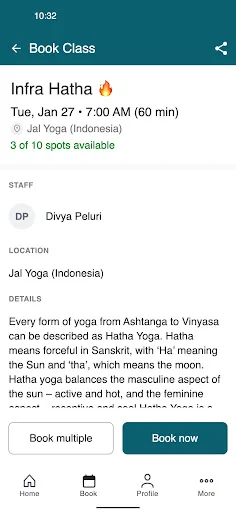 I-download ang Jal Yoga App – Mag-book ng Yoga Classes Online - Screenshot 3