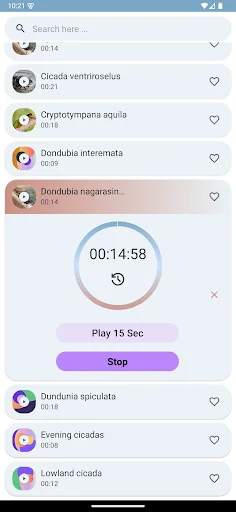 Download Cicada Sounds App – Pinakamahusay na Nature Ringtones - Screenshot 6