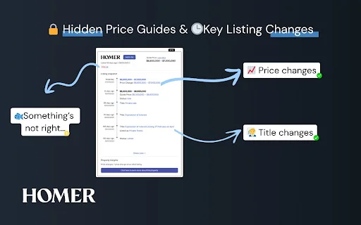 Homer Property Search: Kunin ang Data ng Real Estate sa Australia - Screenshot 2