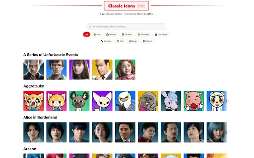 Ibalik ang Netflix Profile Icons – Netflix Profile Icon Restorer - Screenshot 1