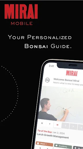 I-download ang Mirai Mobile – Ang Iyong Personal na Bonsai Guide - Screenshot 1