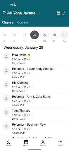 I-download ang Jal Yoga App – Mag-book ng Yoga Classes Online - Screenshot 2