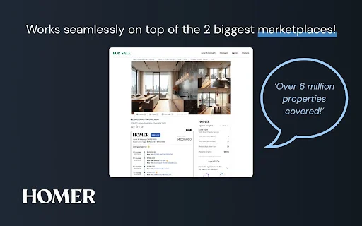 Homer Property Search: Kunin ang Data ng Real Estate sa Australia - Screenshot 1