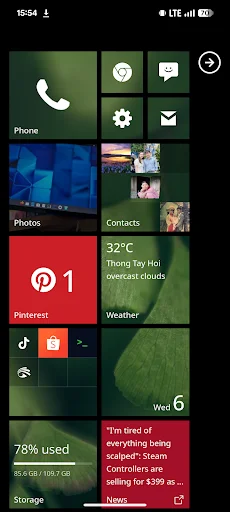 I-download ang METROV Launcher – Damhin ang Metro UI nang Libre - Screenshot 6