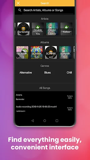 I-download ang 432 Player APK: Patugtugin ang Musika sa 432Hz/528Hz - Screenshot 15