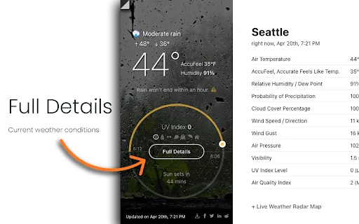 I-download ang UV Weather – Tumpak na Real-time Weather Forecast - Screenshot 2