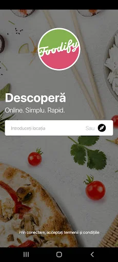 I-download ang Foodify.ro para sa Mabilis na Pag-order ng Pagkain - Screenshot 1
