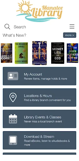 I-download ang Manatee County Public Library App – Libreng Gamitin - Screenshot 1