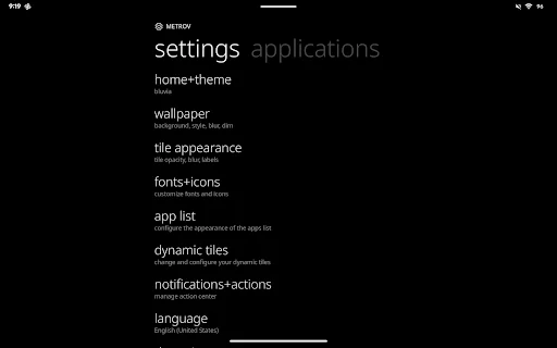 I-download ang METROV Launcher – Damhin ang Metro UI nang Libre - Screenshot 13