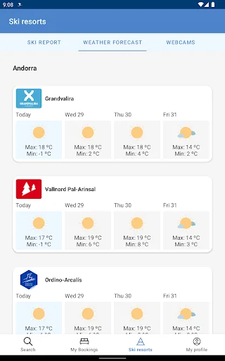 I-download ang Esquiades.com – Ski at Hotels para sa Bakasyon - Screenshot 15