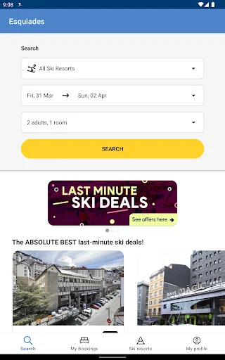 I-download ang Esquiades.com – Ski at Hotels para sa Bakasyon - Screenshot 9