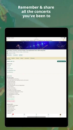 I-download ang Concert Archives – Subaybayan ang Iyong Concert History - Screenshot 10