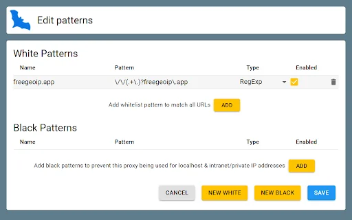 I-download ang Proxyfy: Mabilis at Simpleng Proxy Switcher para sa Chrome - Screenshot 3