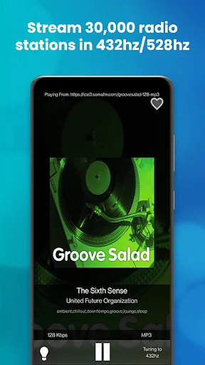I-download ang 432 Player APK: Patugtugin ang Musika sa 432Hz/528Hz - Screenshot 3