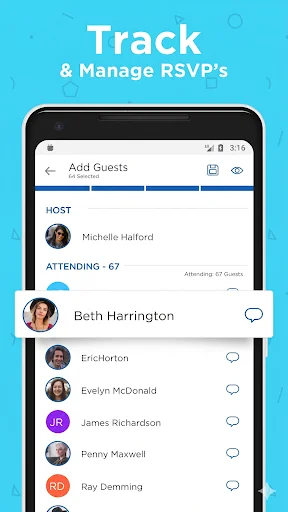 Download ZEvents Invite Maker Hobnob – Mabilis na Digital Invitations - Screenshot 5