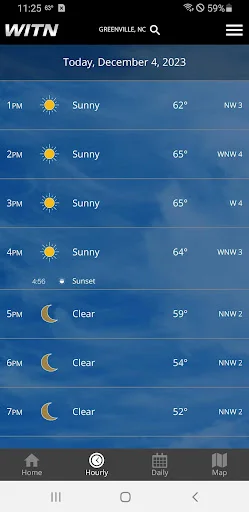 I-download ang WITN Weather App – Tumpak na Forecast Ngayon - Screenshot 2