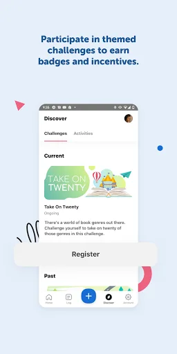 I-download ang Beanstack Tracker App – Subaybayan ang Iyong Pagbabasa - Screenshot 1