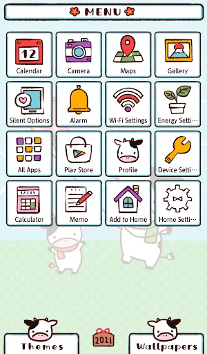 I-download ang Year of the Ox Theme – Cute na Zodiac Art Libre - Screenshot 2
