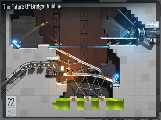 I-download ang Bridge Constructor Portal – Puzzle Game na Masaya - Screenshot 14