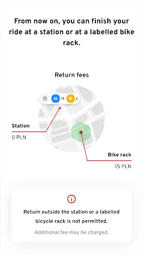 I-download ang Veturilo App: Madaling Pag-arkila ng Bisikleta sa Warsaw - Screenshot 6
