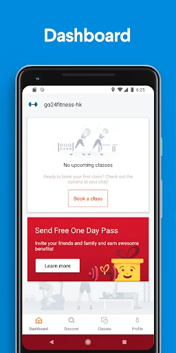 I-download ang Go24 Fitness App – Pamahalaan ang Iyong Workout - Screenshot 1