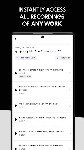 I-download ang IDAGIO: Pinakamahusay na Classical Music Streaming App - Screenshot 7