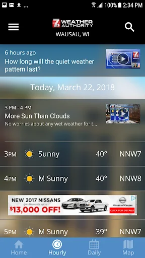 I-download ang WSAW WZAW First Alert Weather – Tumpak na Ulat Panahon - Screenshot 2