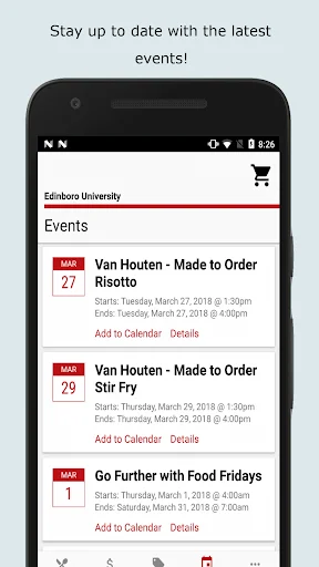 I-download ang Dine On Campus: Menu, Nutrisyon at Meal Plan - Screenshot 3