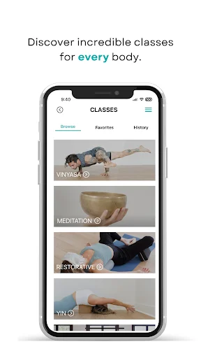 I-download ang YogaRenew App – Pinakamahusay na Yoga Classes Online - Screenshot 7
