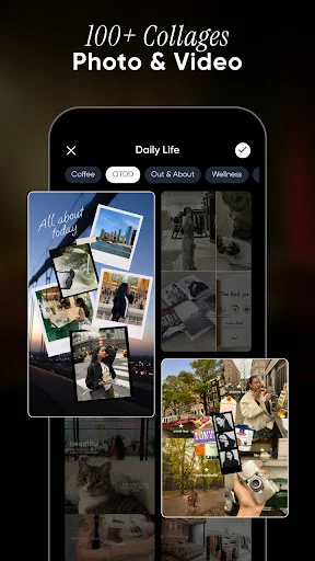 I-download ang Ezi: Story Collage & Easy Post – Pinakamahusay na Editor - Screenshot 2