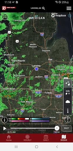 I-download ang WILX First Alert Weather – Tumpak na Ulat Panahon - Screenshot 4