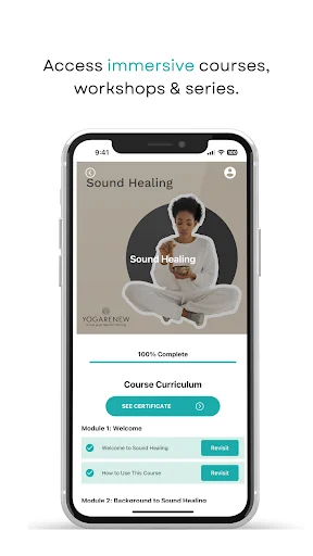 I-download ang YogaRenew App – Pinakamahusay na Yoga Classes Online - Screenshot 13