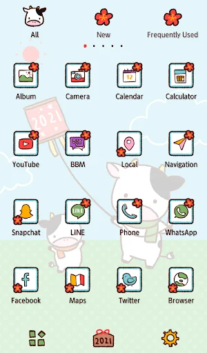 I-download ang Year of the Ox Theme – Cute na Zodiac Art Libre - Screenshot 3
