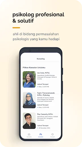 Download Bicarakan – Psikolog Indonesia App Para sa Mental Health - Screenshot 16