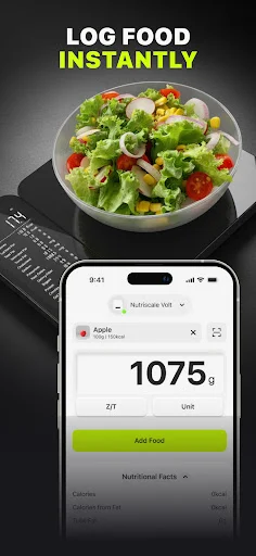 I-download ang NutriScale AI – Calorie Tracker App Para sa Kalusugan - Screenshot 8