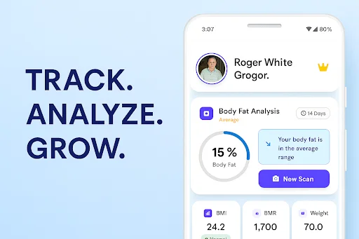 I-download ang Formfy: AI Body Fat Scanner – Subaybayan ang Fitness - Screenshot 14