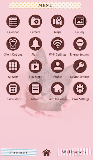 I-download ang Mischievous Kitty Theme – Libreng Cute na Tema - Screenshot 2