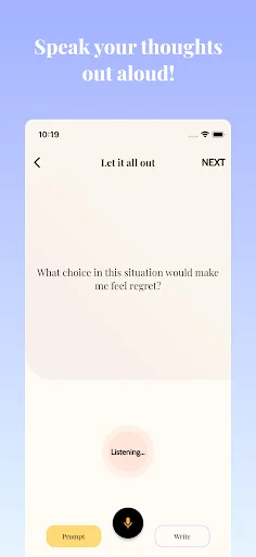 I-download ang 6000 thoughts: AI Life Coach para sa Mental Health - Screenshot 2