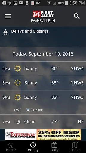 I-download ang 14FirstAlert Weather: Tumpak na Update sa Panahon - Screenshot 2