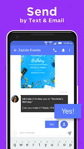 Download ZEvents Invite Maker Hobnob – Mabilis na Digital Invitations - Screenshot 2