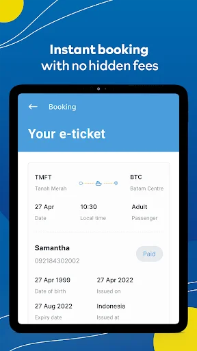 I-download ang Sindo Ferry App – Mabilis na Booking ng Ticket - Screenshot 12