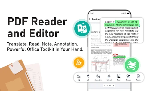 PDF Reader – Translate & Edit: Pinakamabilis na PDF Tool - Screenshot 11